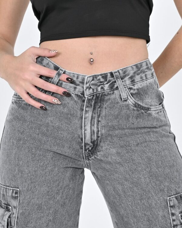 501 - Wide Leg Cargo Tiro Bajo - Imagen 3