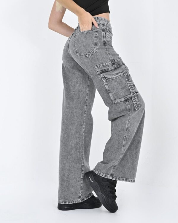 501 - Wide Leg Cargo Tiro Bajo - Imagen 8