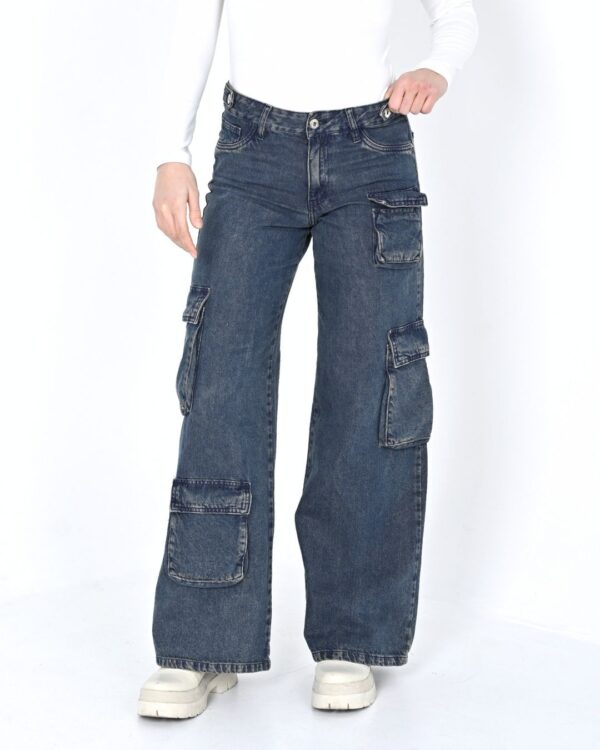 684/2 - Wide Leg Cargo Tiro Bajo - Imagen 4