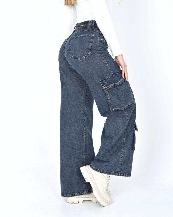684/2 - Wide Leg Cargo Tiro Bajo - Imagen 6