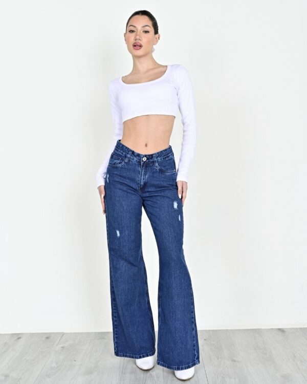 649 - Jeans Wide Leg - Imagen 6