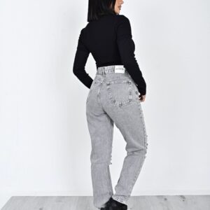 684- Jeans Mom Tiro Alto