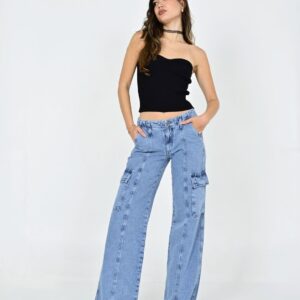 655 – Jeans Cargo Recto