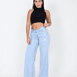 564 – Wide Leg Tiro Bajo