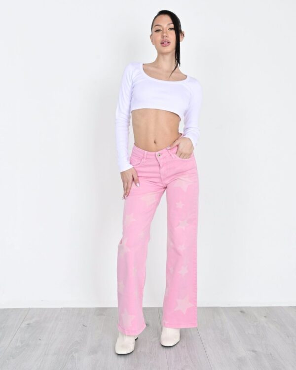 876 - Wide Leg Tiro Bajo