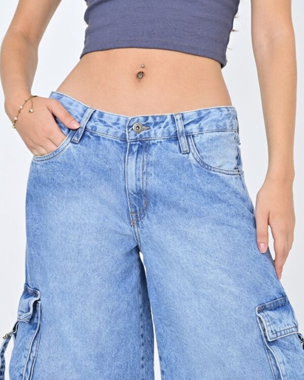 803- Bermuda Baggy Cargo - Imagen 3