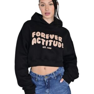 02AC CROP HOODIE