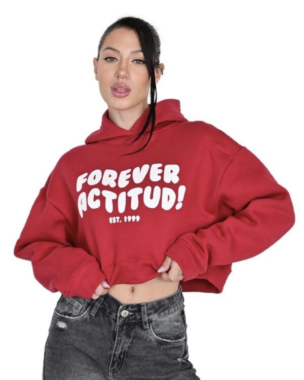 02AC -3 CROP HOODIE