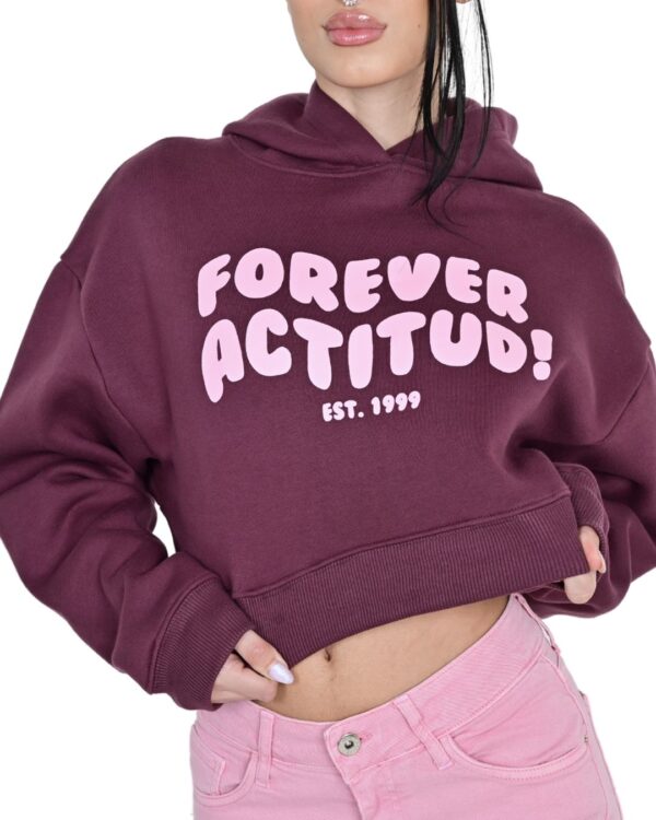02AC -2 CROP HOODIE - Imagen 3