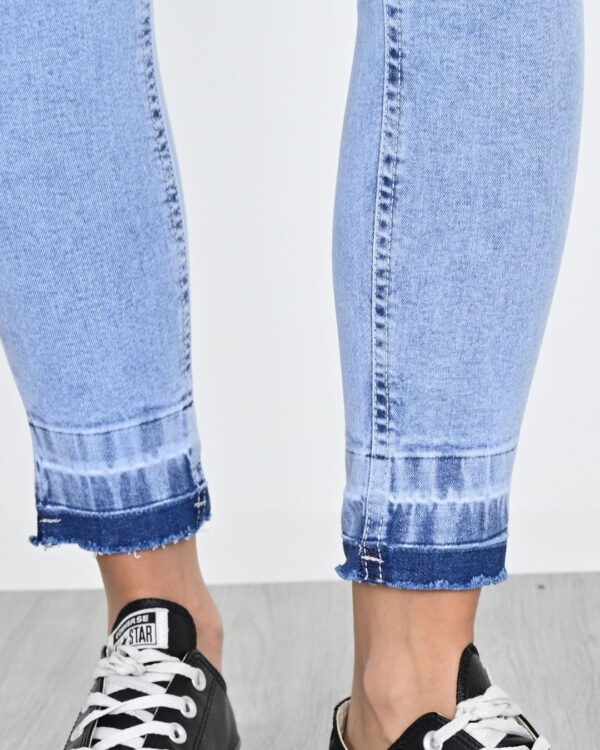 852 - Jeans Tobillero Tiro Medio - Imagen 4