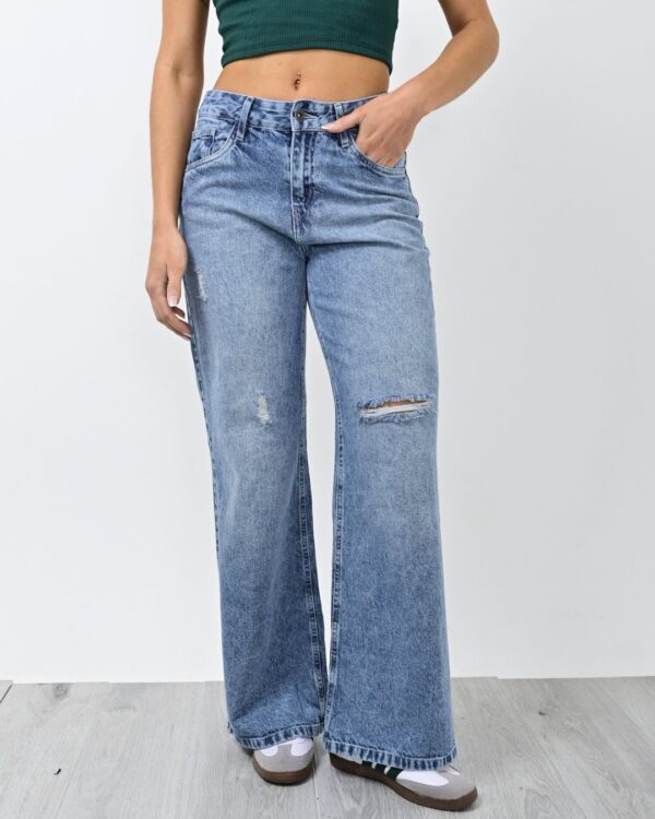 935 - Wide leg Tiro Medio - Imagen 3