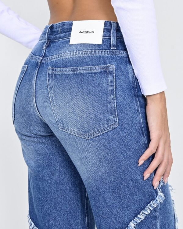 894 - Wide Leg con Recorte - Imagen 4