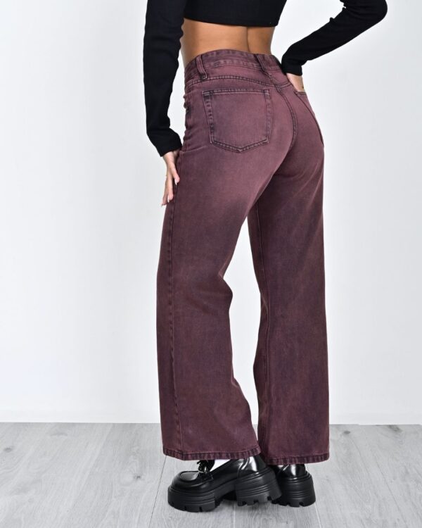 879 - Wide Leg Tiro Medio - Imagen 6