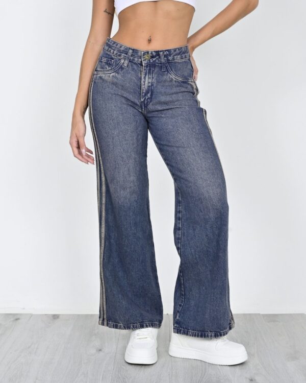 916 - Wide Leg Tiro Medio - Imagen 4