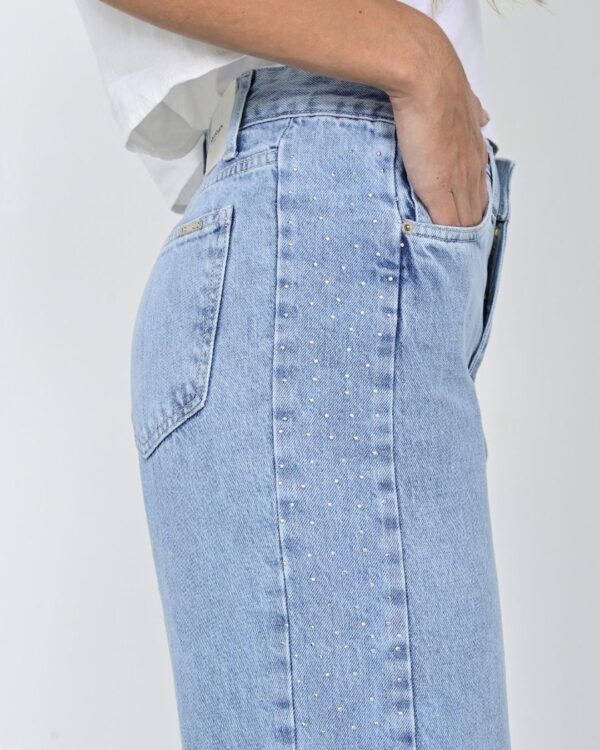 917 - Wide Leg con Strass - Imagen 2