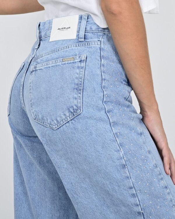 917 - Wide Leg con Strass - Imagen 4