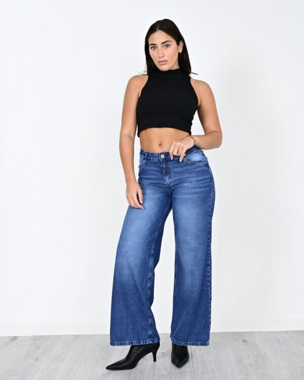 931 - Wide Leg Tiro Bajo