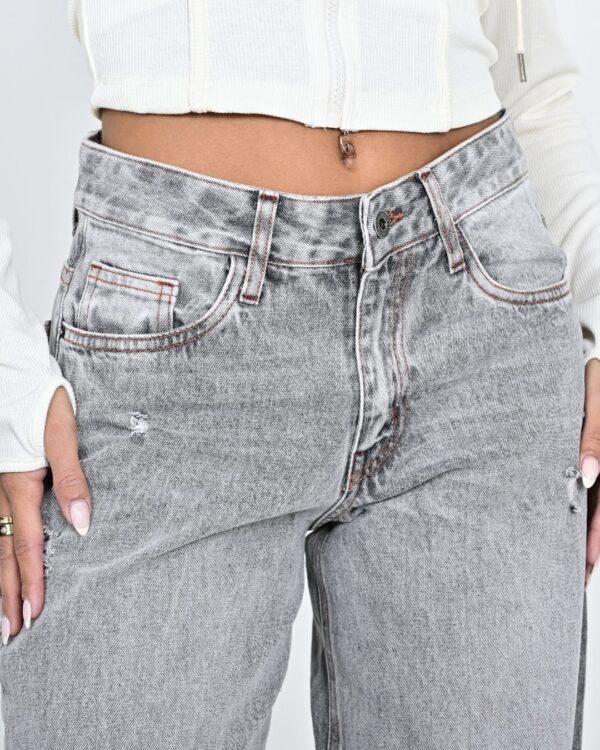 900– Jeans Barrel con Pinza - Imagen 6