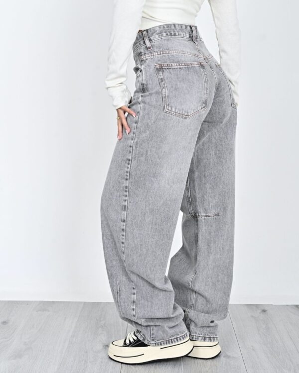 900– Jeans Barrel con Pinza - Imagen 4