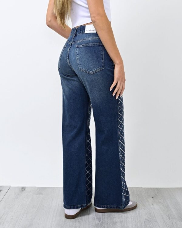 944- Wide leg con Strass - Imagen 2