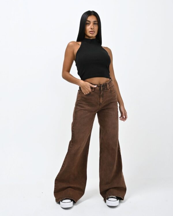 1003 - Wide leg Tiro Alto