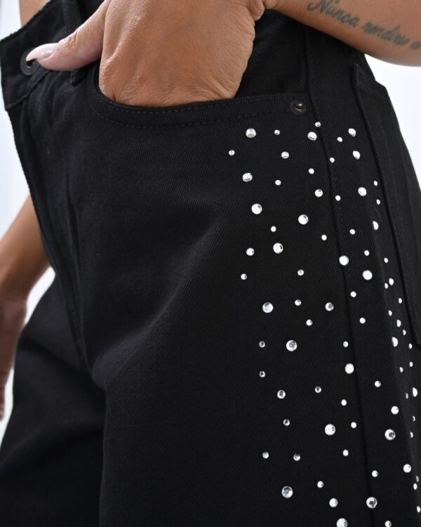 1112 - Wide leg con Strass - Imagen 3