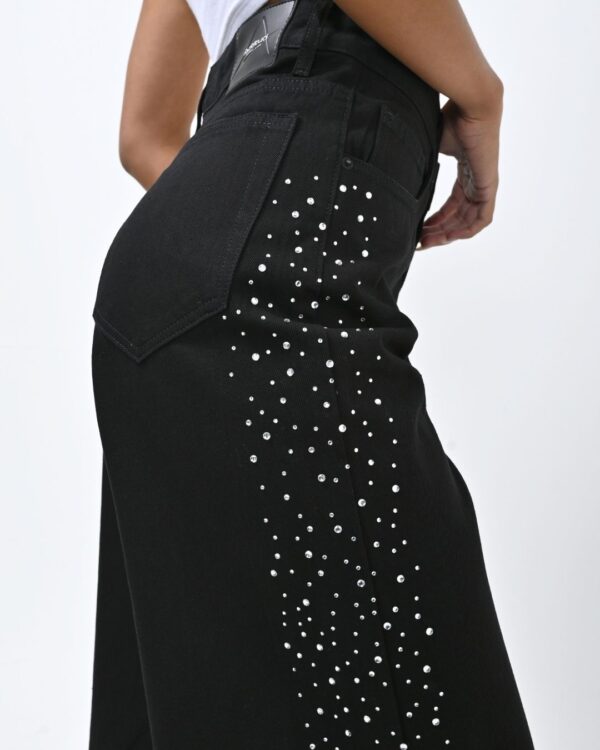 1112 - Wide leg con Strass - Imagen 2