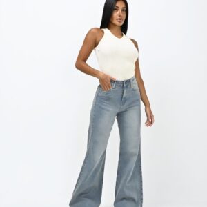 1053- Jeans Palazzo