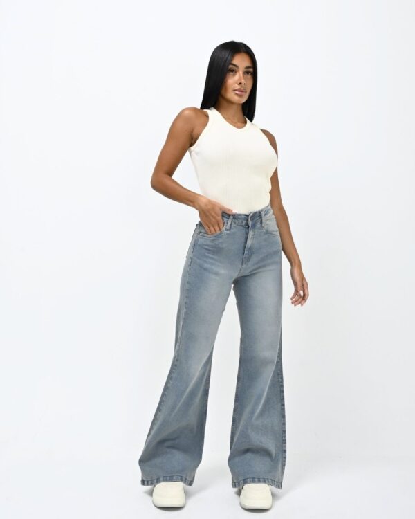 1053- Jeans Palazzo