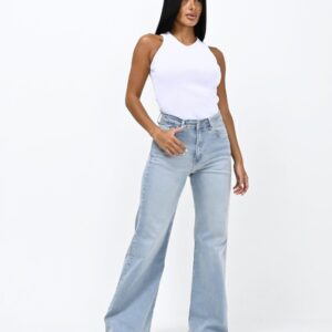 1054- Jeans Palazzo