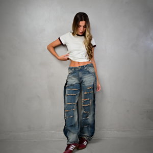 1042– Jeans Barrel