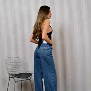 1224– Baggy con Strass