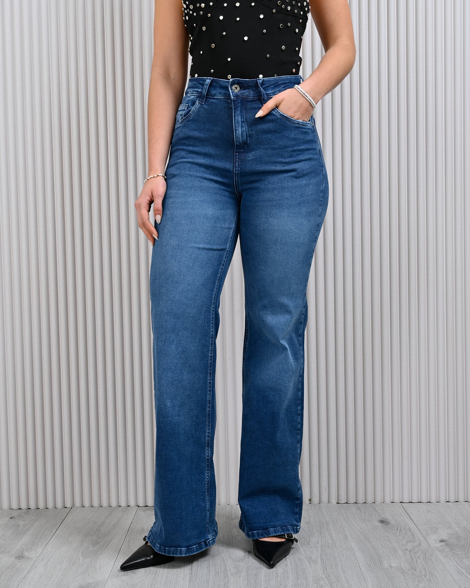 1274- Jeans Palazzo - Imagen 3